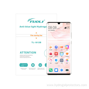 HD Anti-scratch Hydrogel Screen Protector for Mobile Phones
